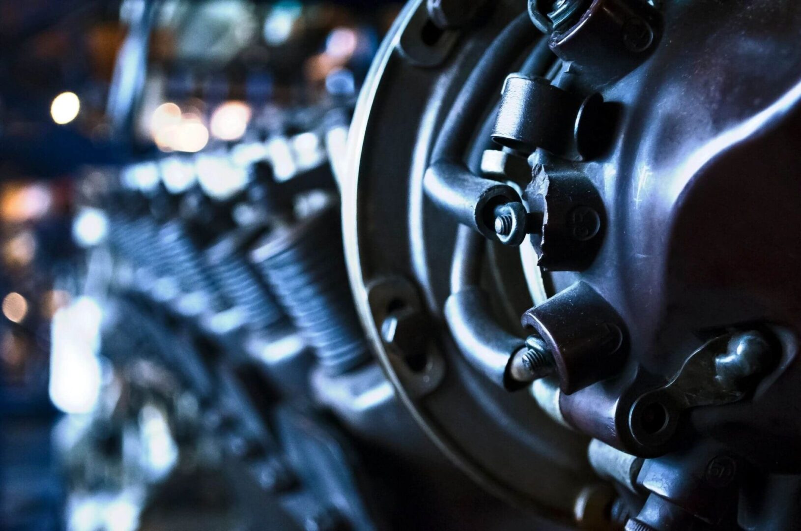 A close up of the front wheel on a motorcycle.